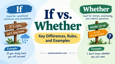 If vs. Whether
