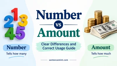 Number vs Amount